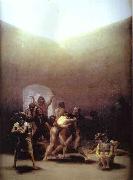 Francisco Jose de Goya Yard of Madhouse oil